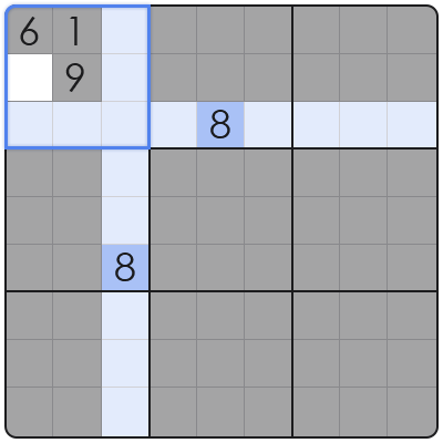 sudoku x wing technique